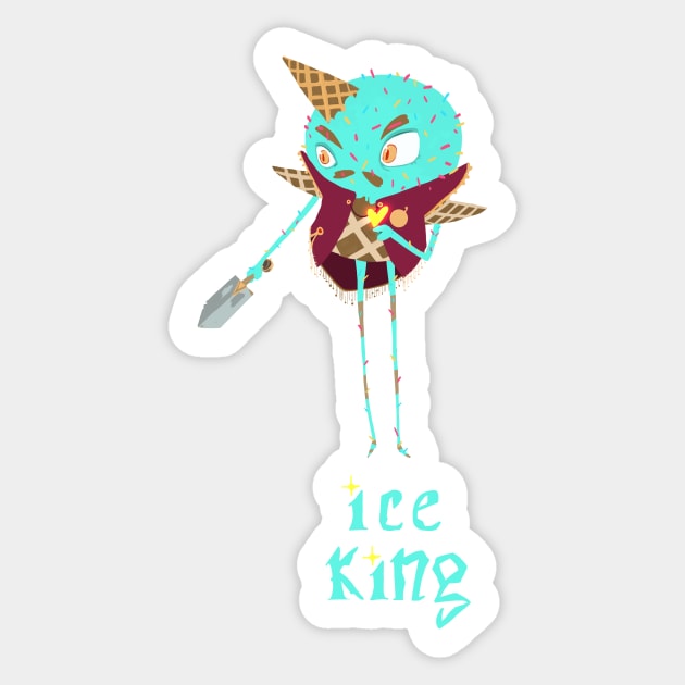 Ice King Mint Sticker by Broutille